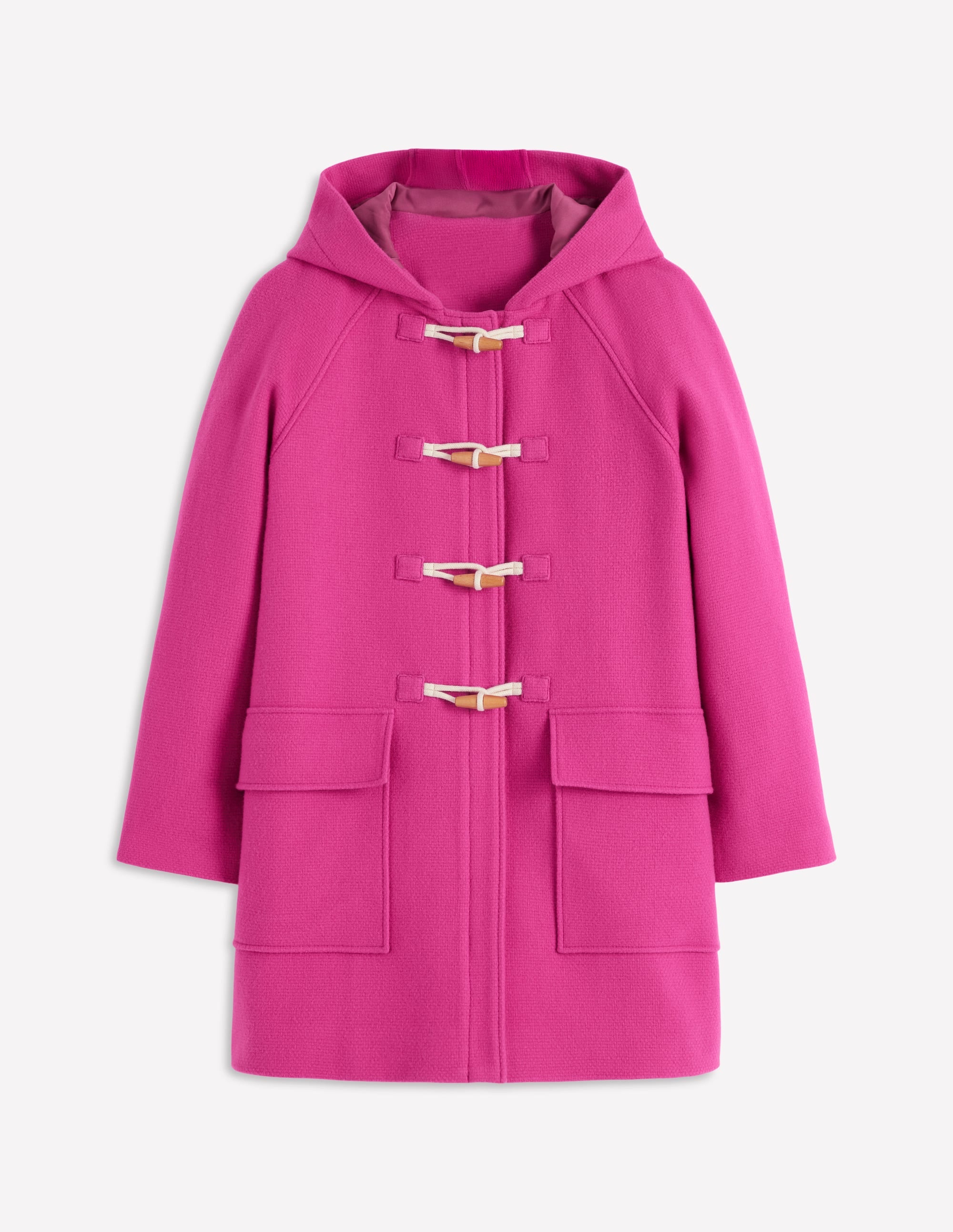 Swing Duffle Coat-Pink Peony - Image 7