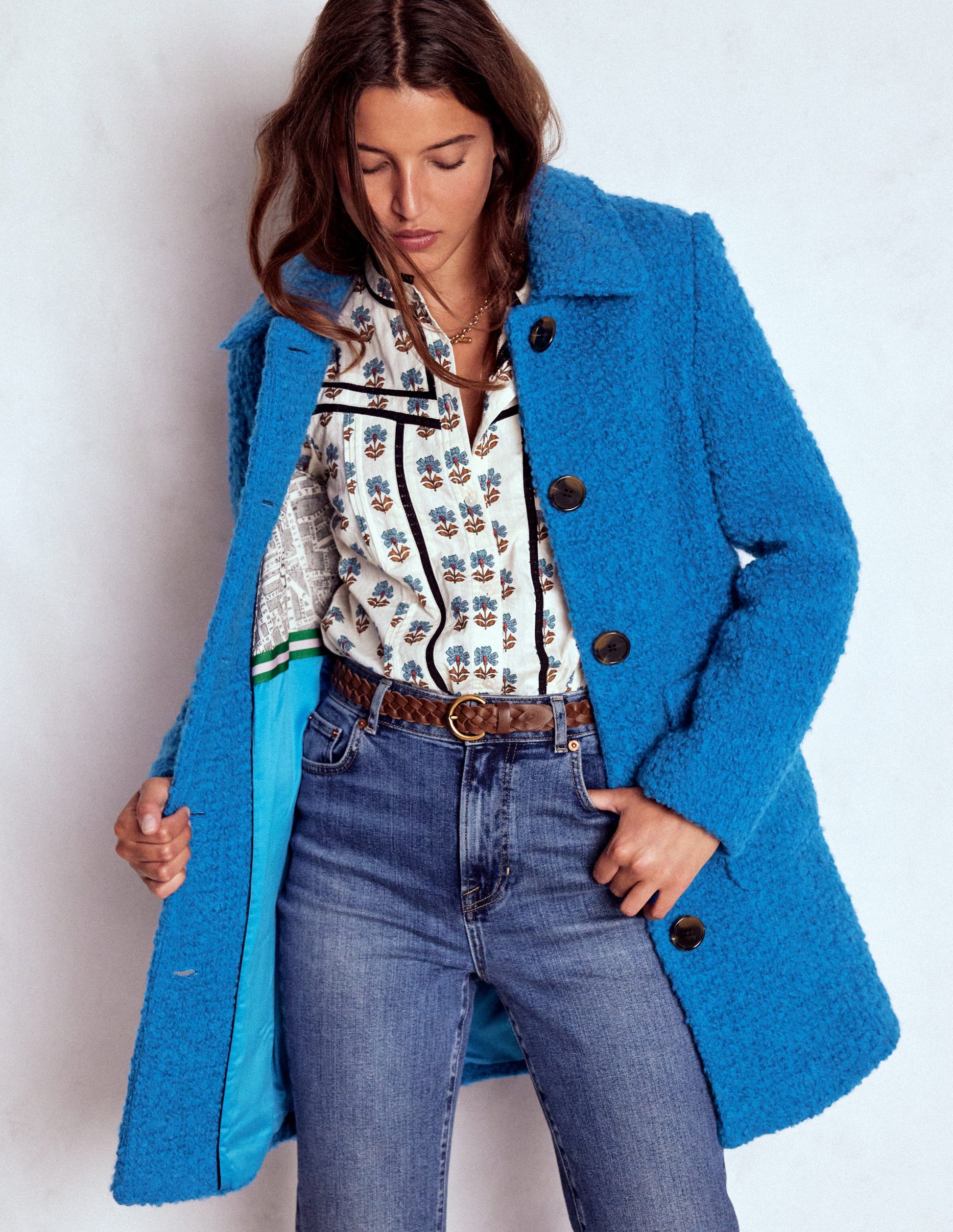 Carlisle Textured Coat-Cobalt Blue-6