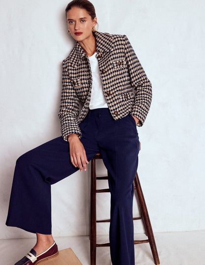 Button Up textured Jacket-CAMEL AND PINK TEXTURE-1