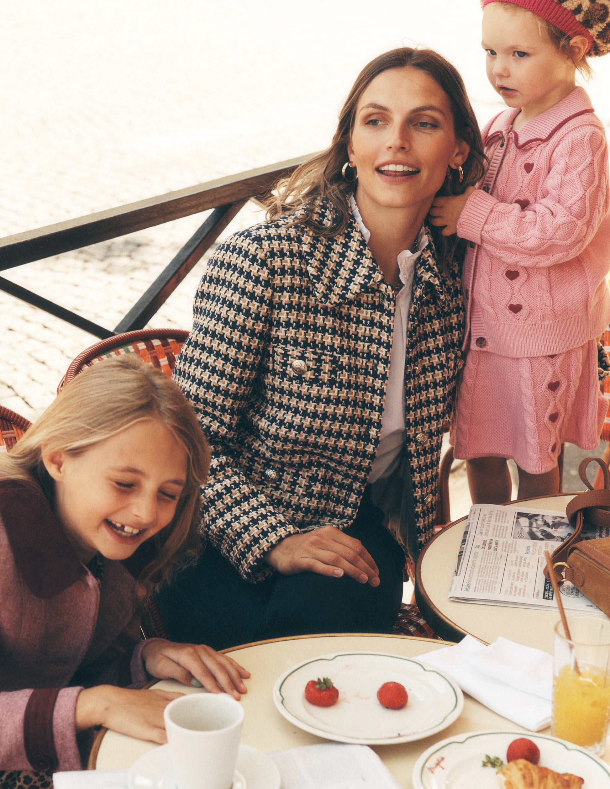 Button Up textured Jacket-CAMEL AND PINK TEXTURE-6