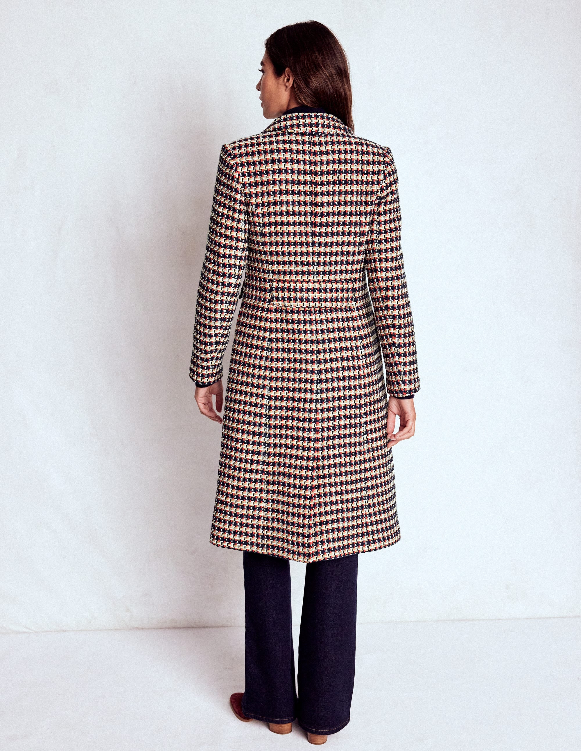 値下げ可！REFINED POCKET DETAIL COAT UNOF Pocket Detail Coat-Camel, Navy Red | Boden USA