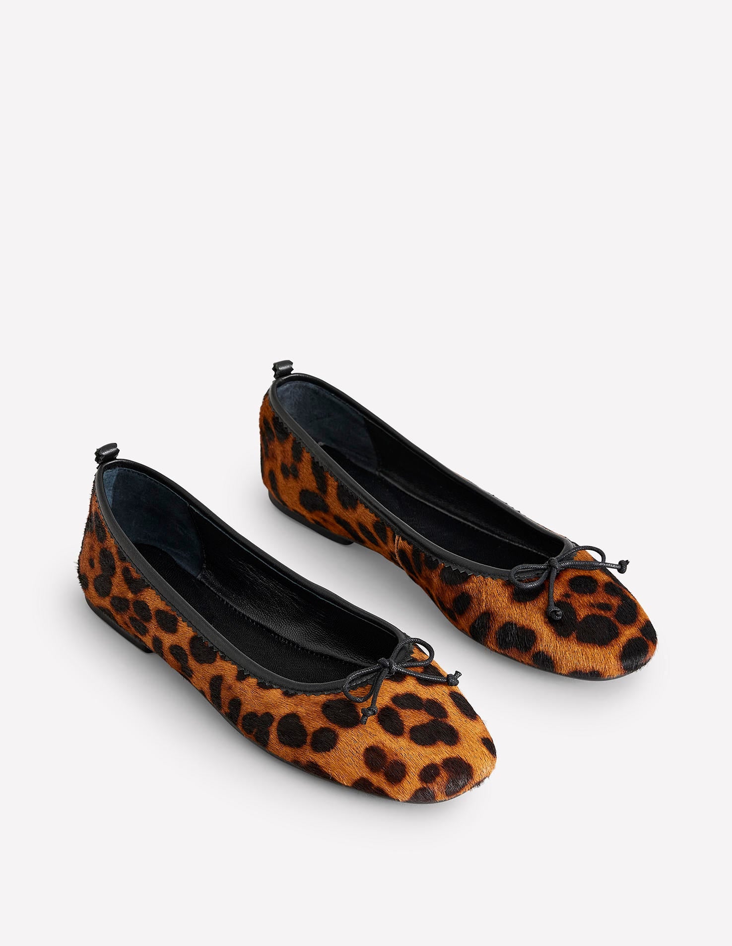 Kitty Flexi Sole Ballet Flats-Leopard-3