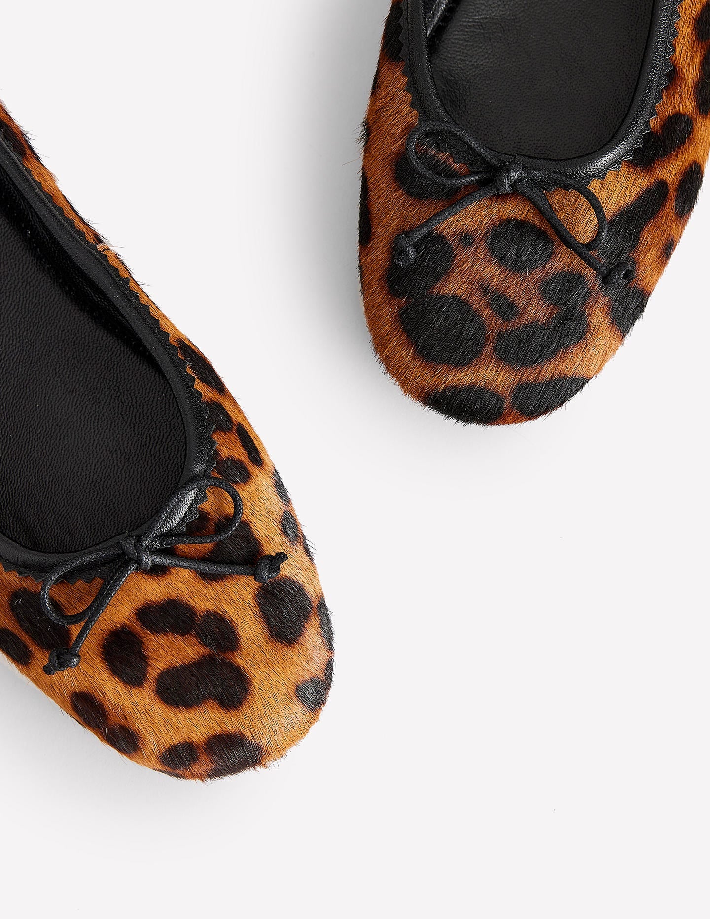 Kitty Flexi Sole Ballet Flats-Leopard Boden USA