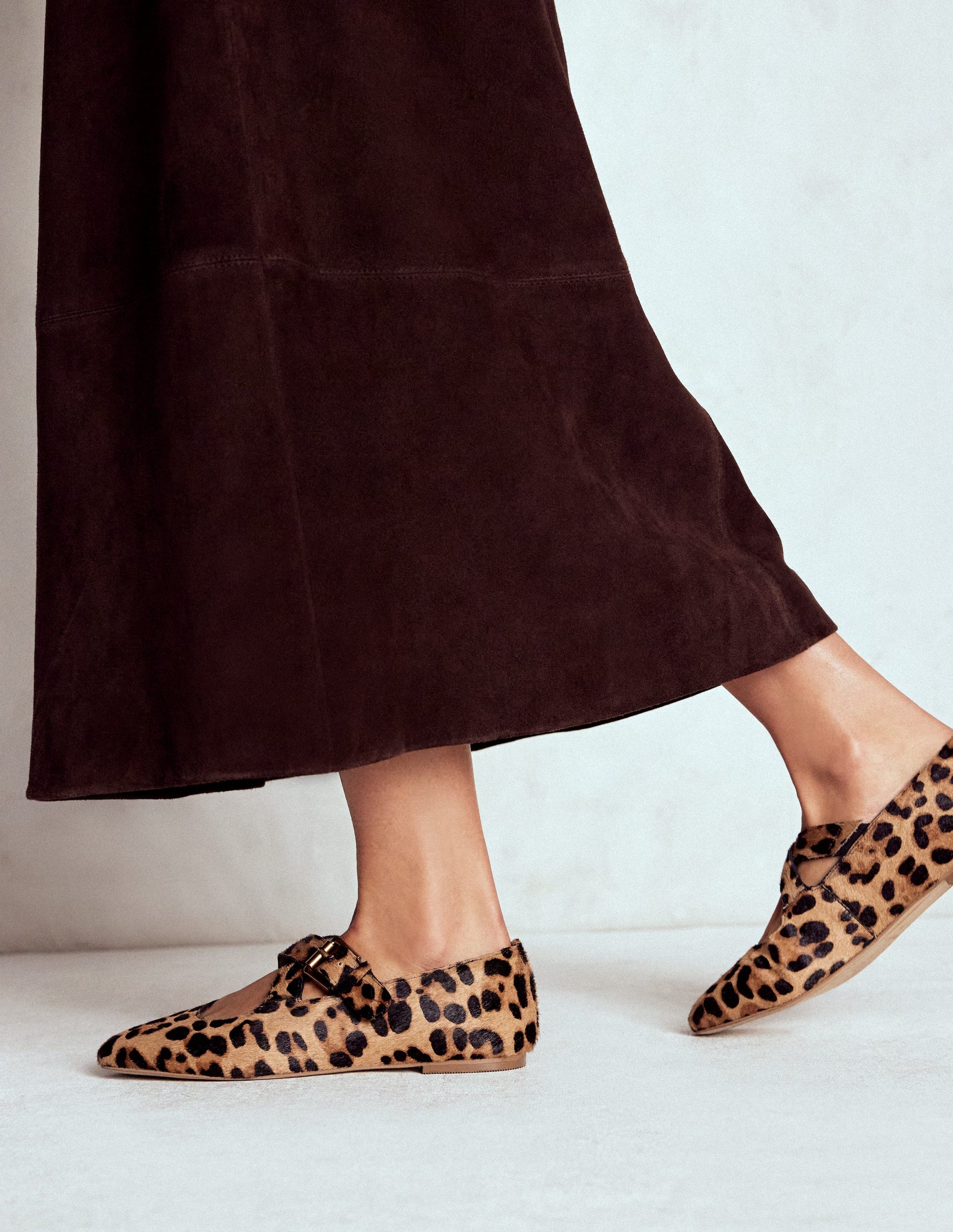 Cross Strap Mary Jane-Classic Leopard-3