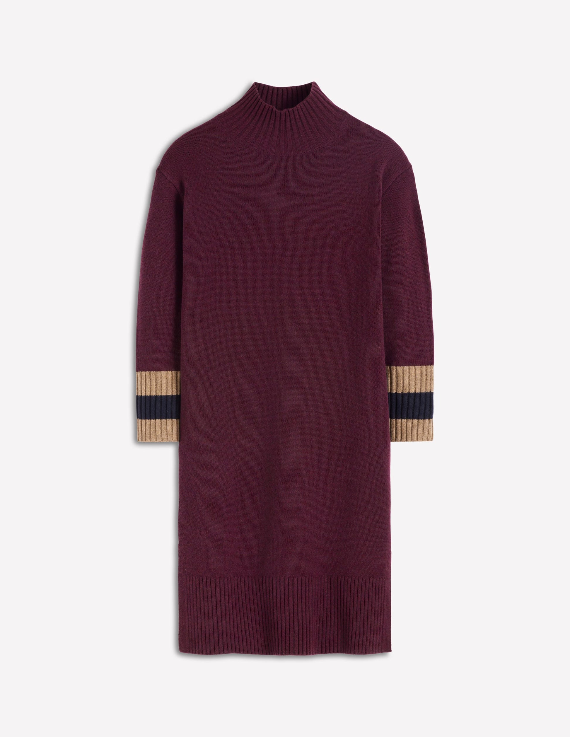 Boden Women's Merino Knitted Dress in Purple | Size 14 Boden Women's Merino Knitted Dress in Purple | Size 14