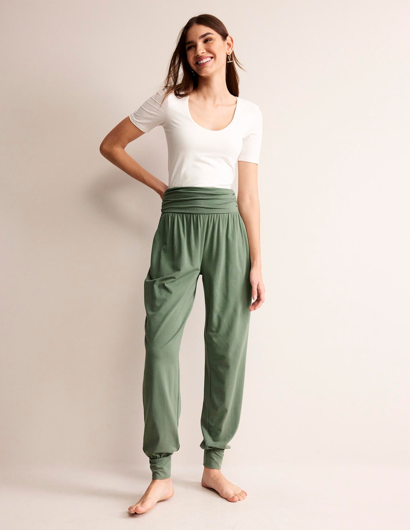 Hareem Jersey Sweatpants-Alder - Image 1