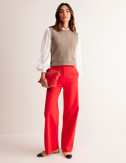 Eva Cashmere Vest-Chinchilla Melange-4