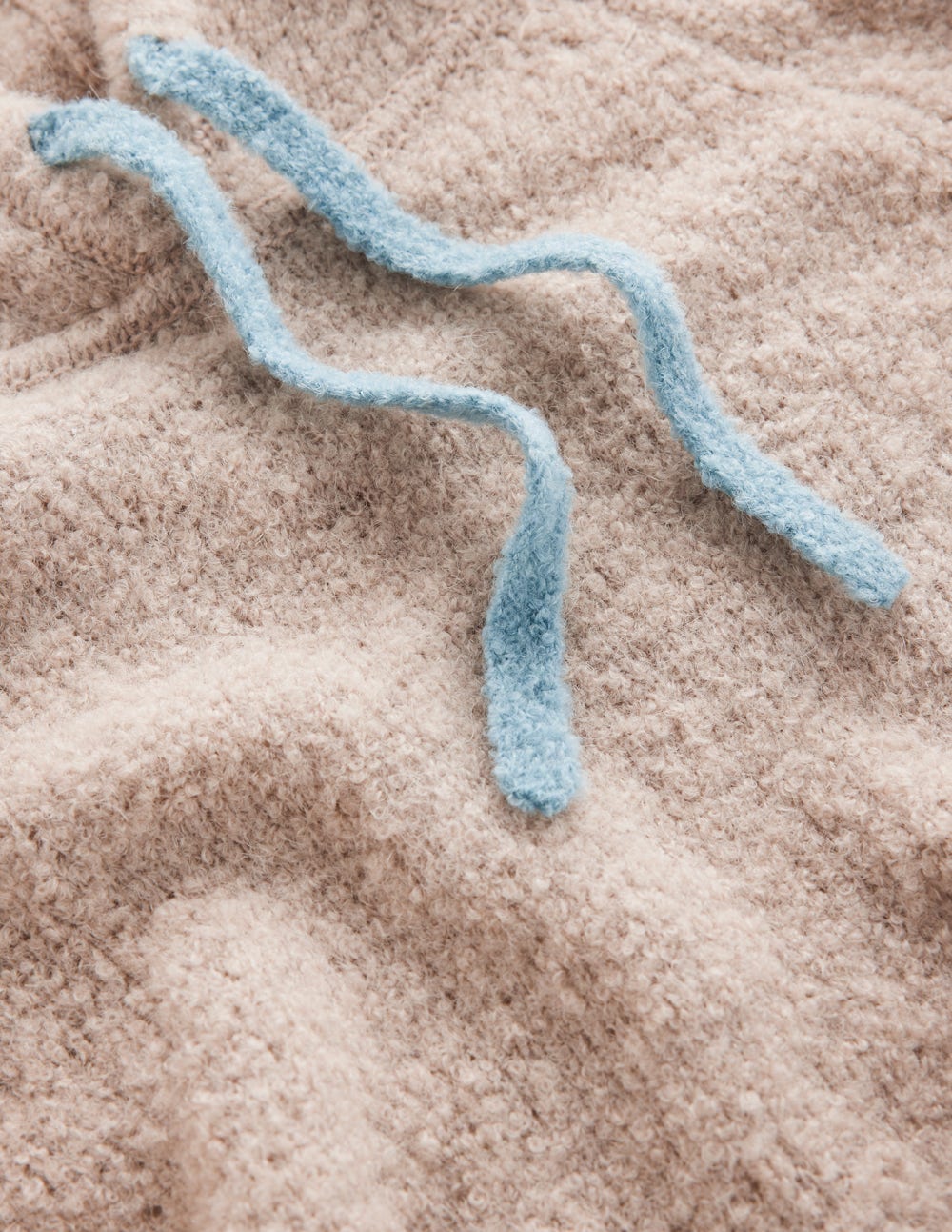 Bouclé Raglan Hoody-Chinchilla Melange-8