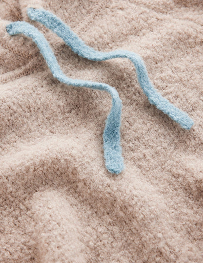 Bouclé Raglan Hoody-Chinchilla Melange-8