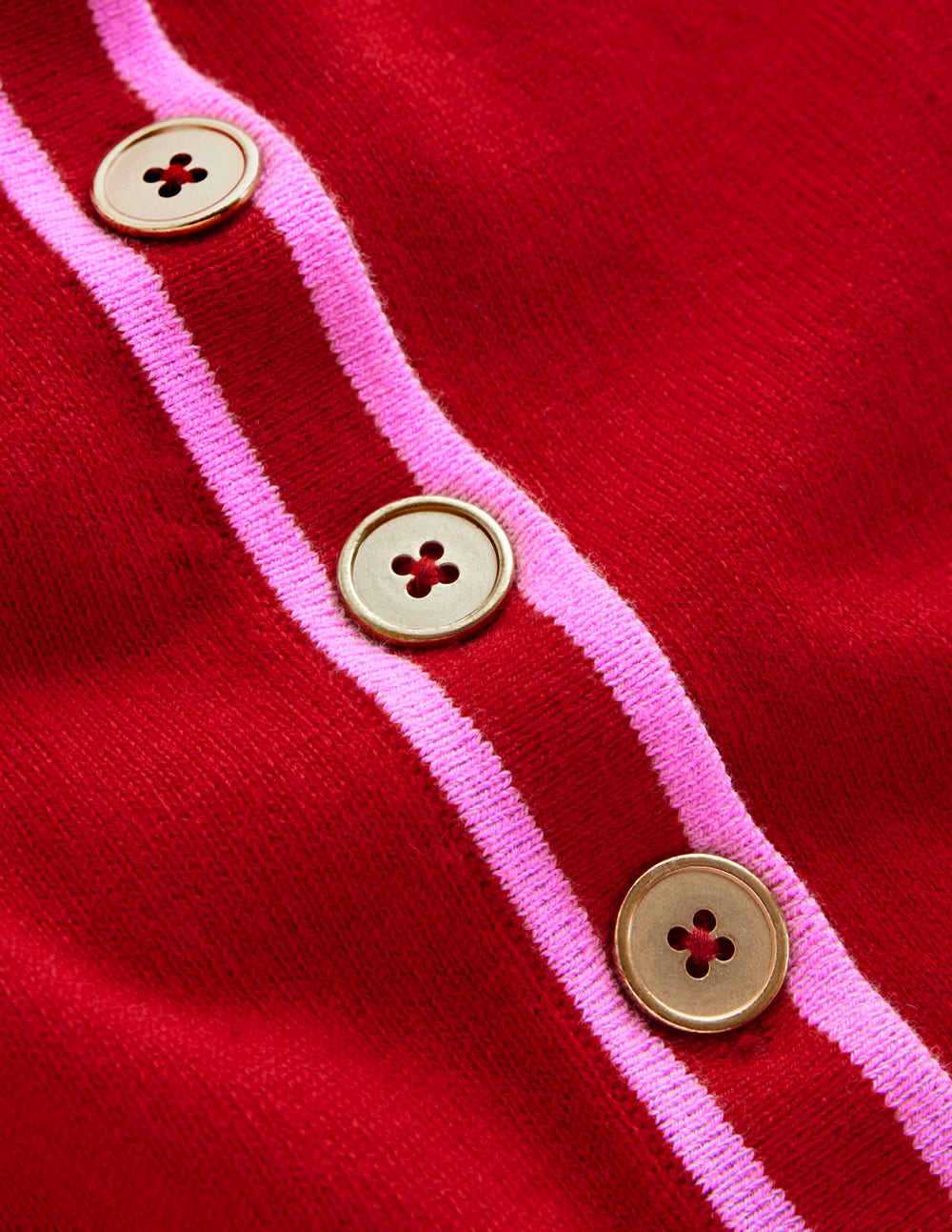 Liz Henley Sweater-Salsa Red - Image 8