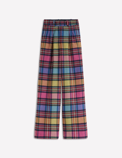 Kensington Tailored Pants-Multi Blanket Check-6