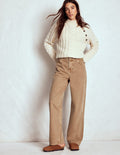 Barrel Jeans-Tobacco