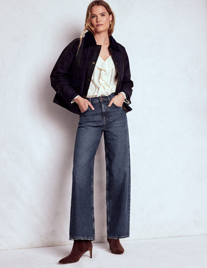 Slouch Leg Jeans-Dark Vintage-1
