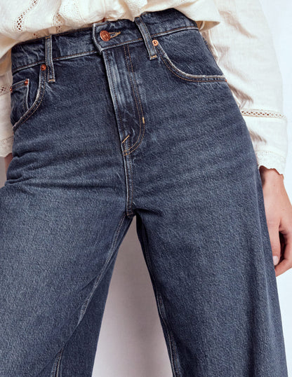 Slouch Leg Jeans-Dark Vintage-5