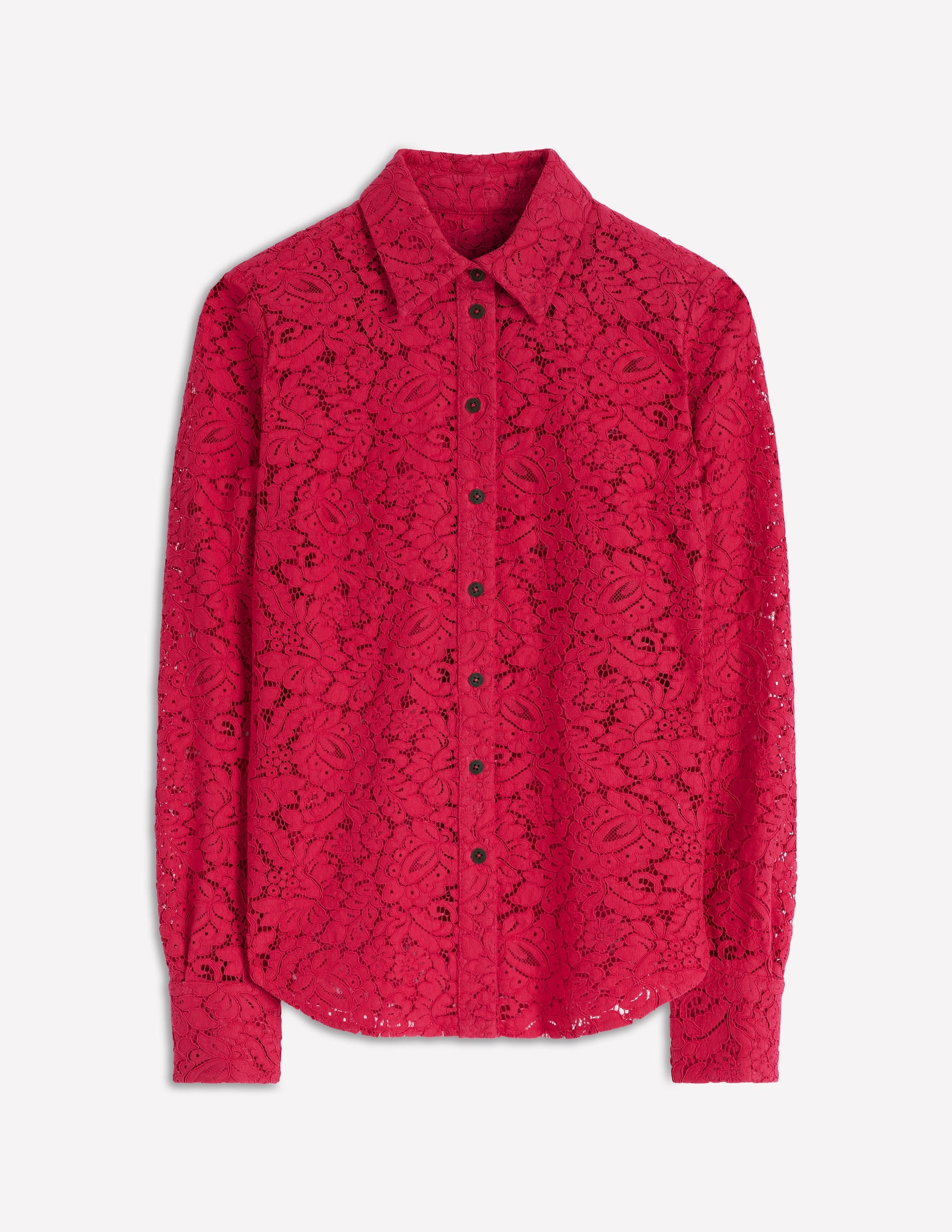 Lace Shirt-Rumba Red | Boden USA