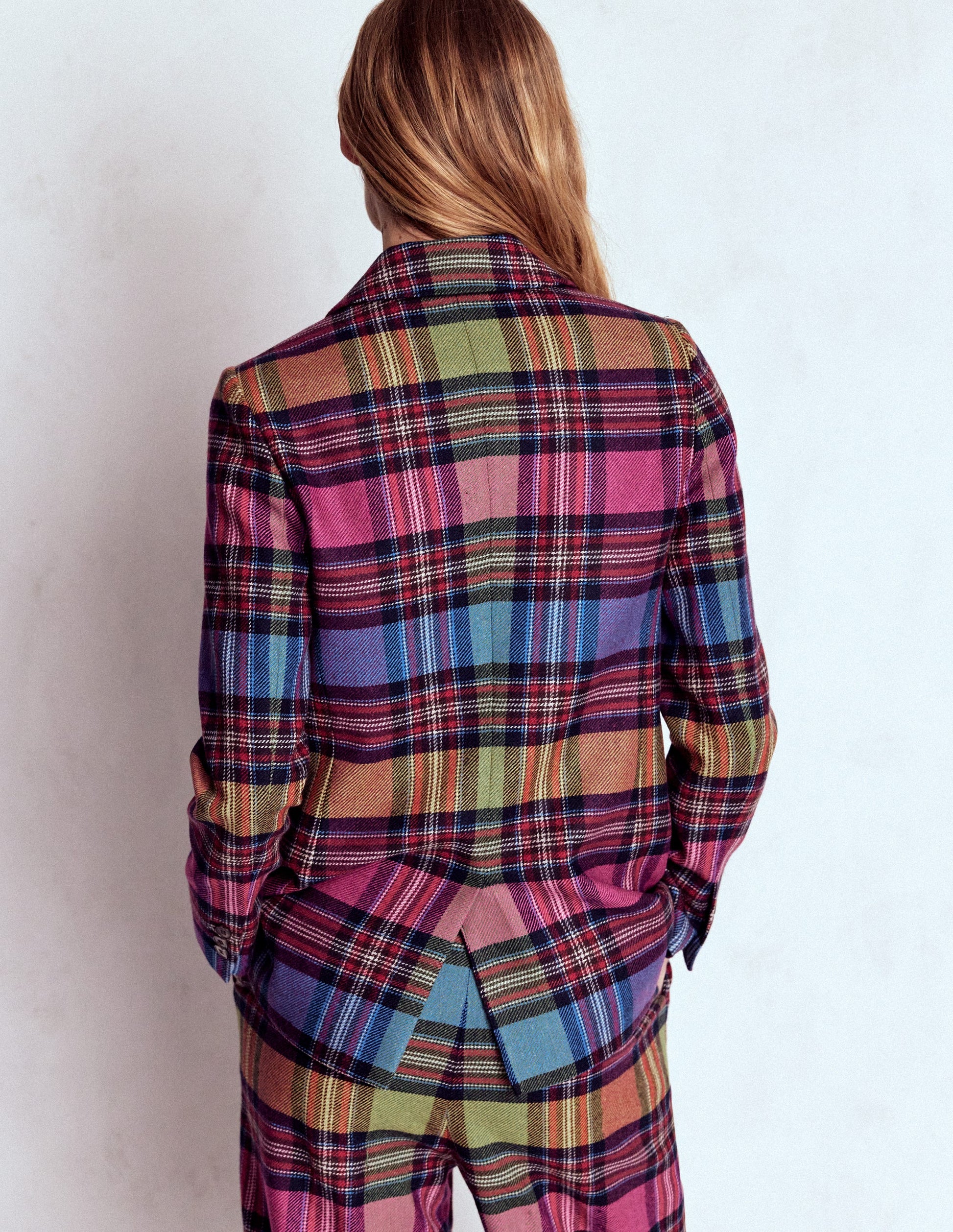 Woodbridge Check Blazer-Multi Blanket Check-3