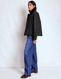 Raglan Wax Jacket-BLACKWATCH
