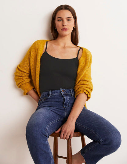 Plain Cami Top-Black-4