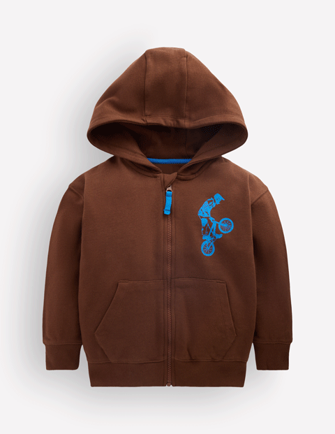 Front & Back Zip-Up Hoody