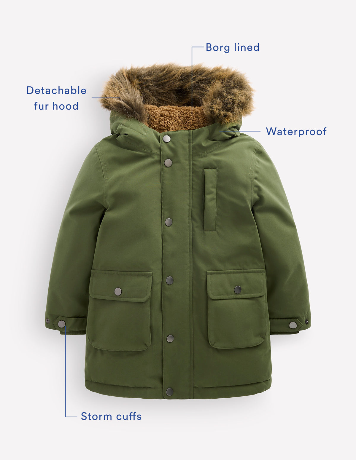 Authentic Waterproof Parka-Brunswick Green - Image 3