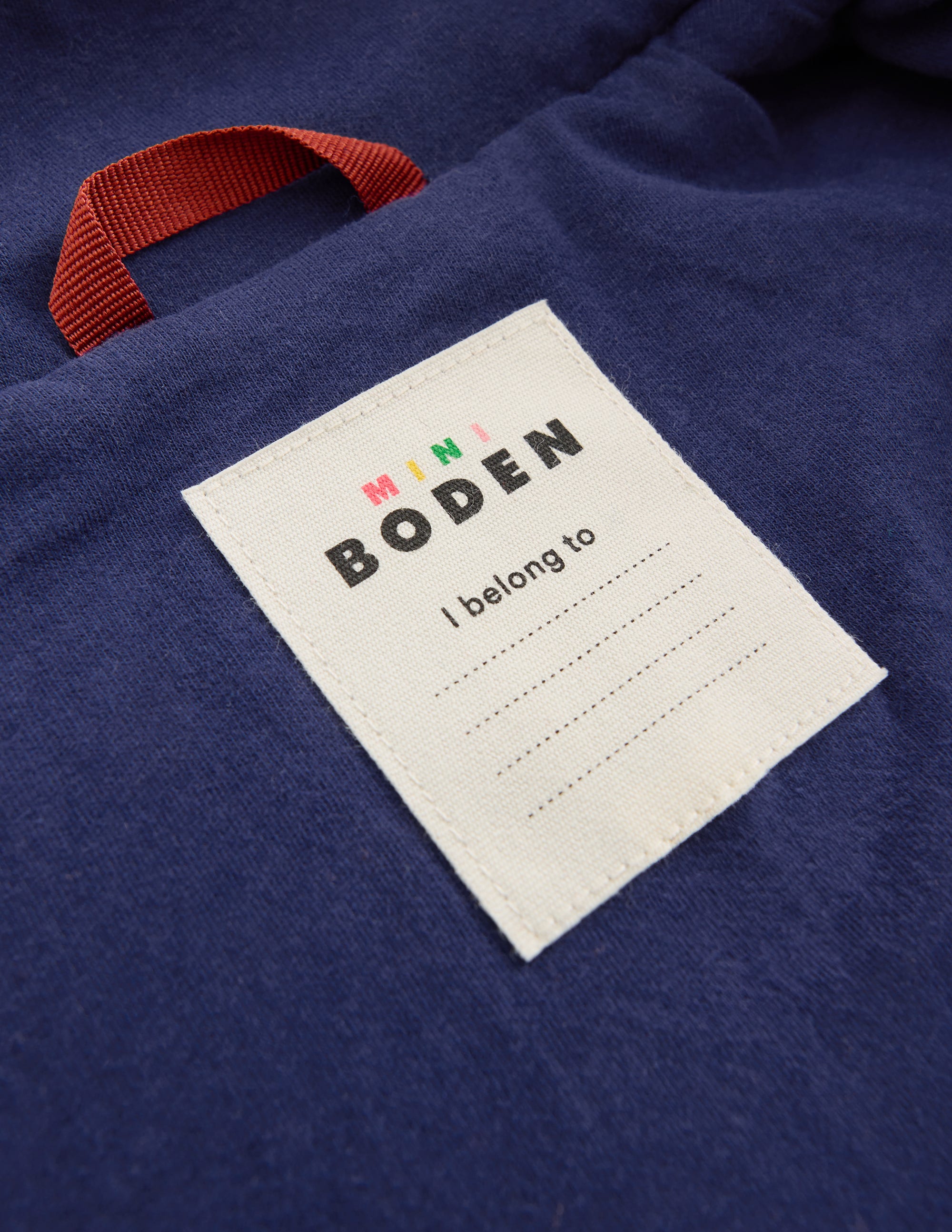 Cosy Borg Jacket-College Navy Space - Image 6