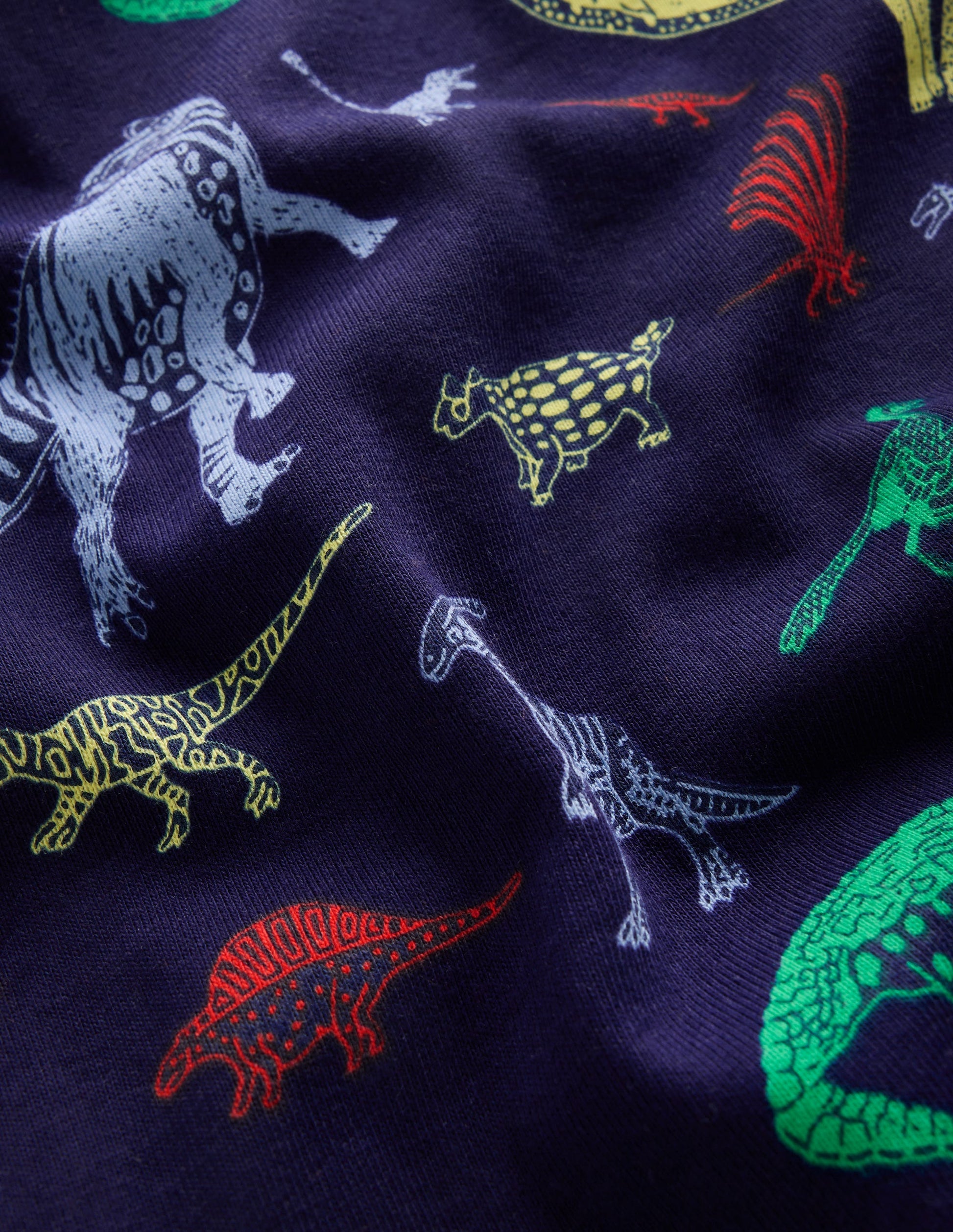 Snug Twin Pack Pajamas-Dinos-3