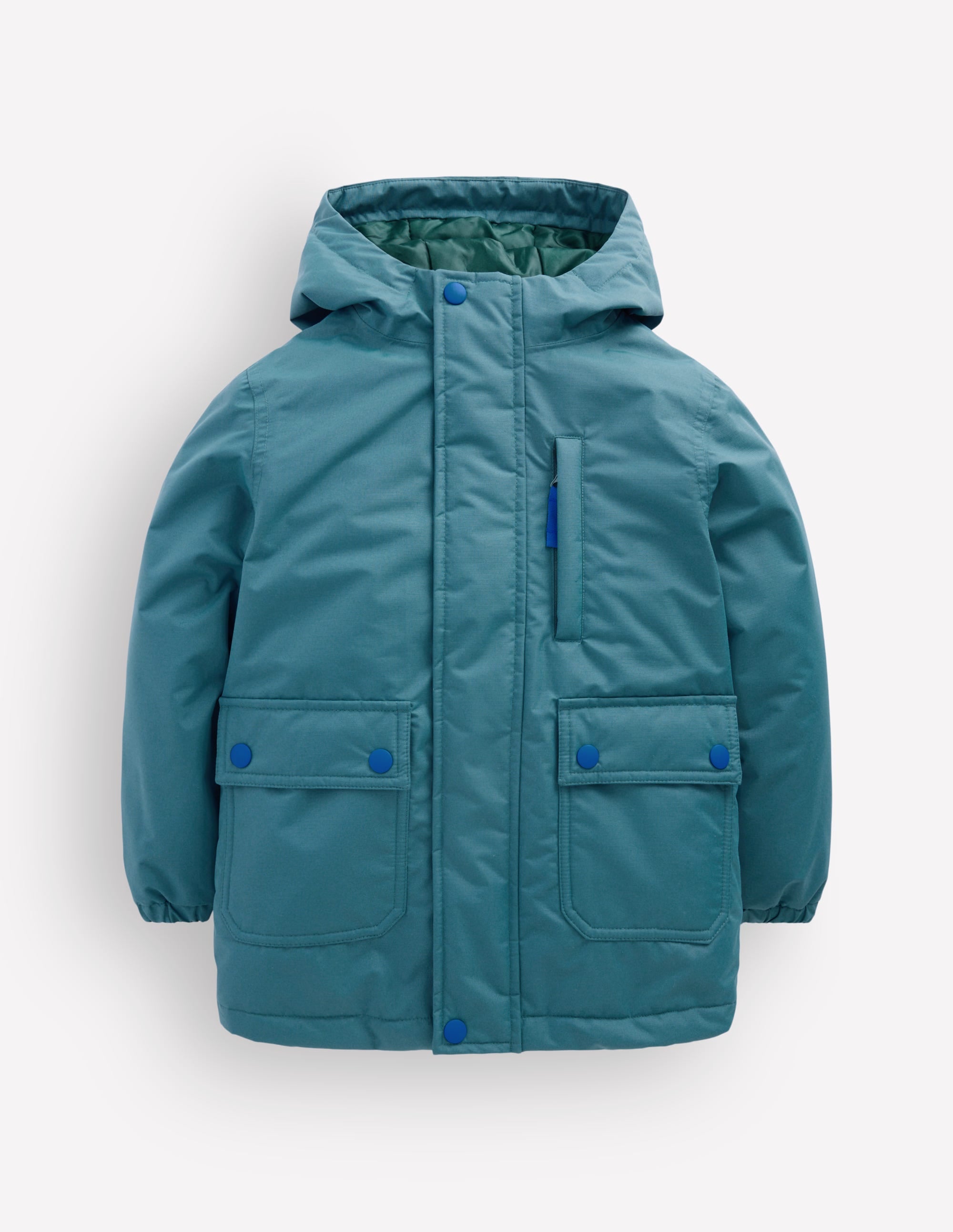 4-in-1 Waterproof Coat-Strom Blue - Image 6