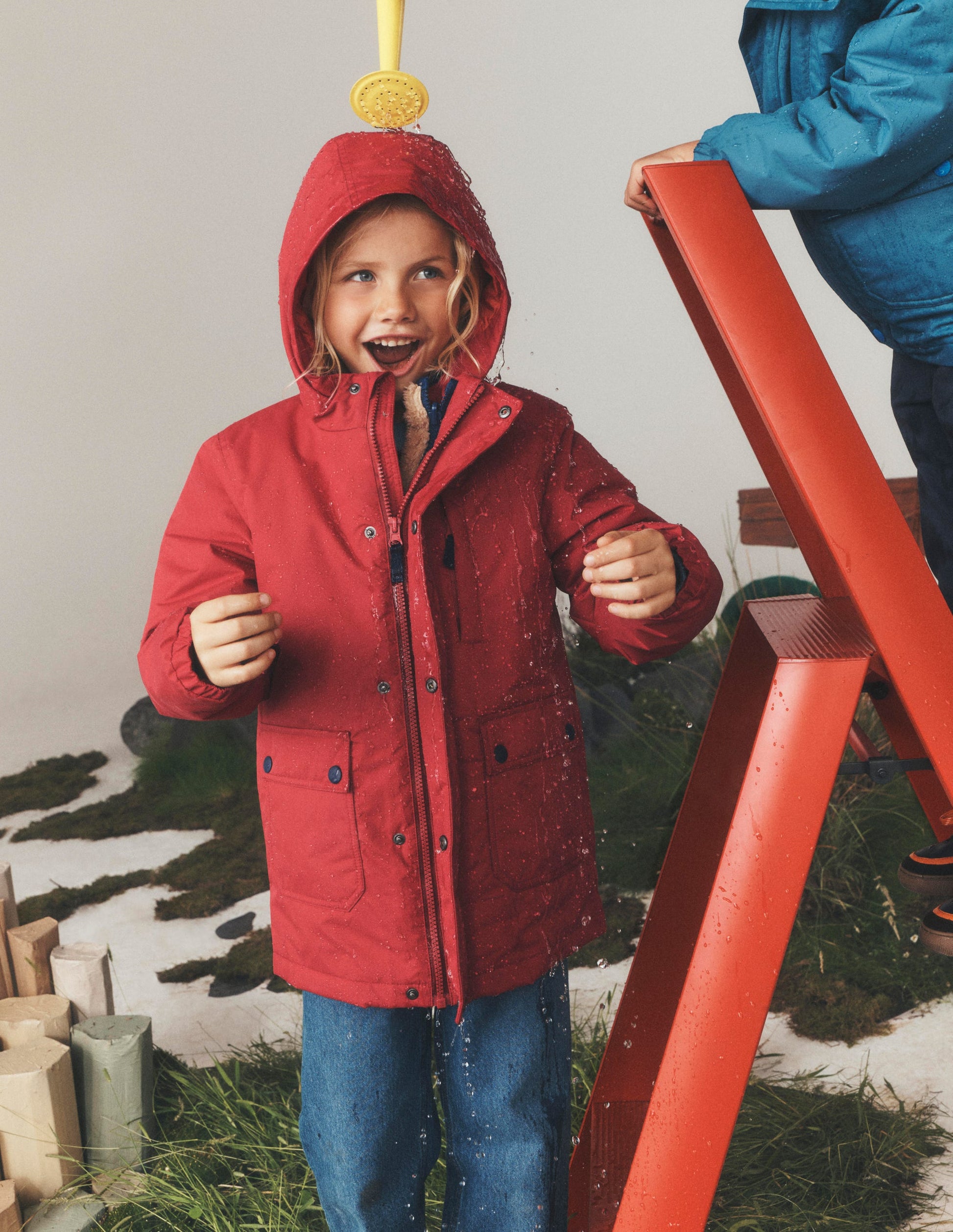 4-in-1 Waterproof Coat-Rust-1