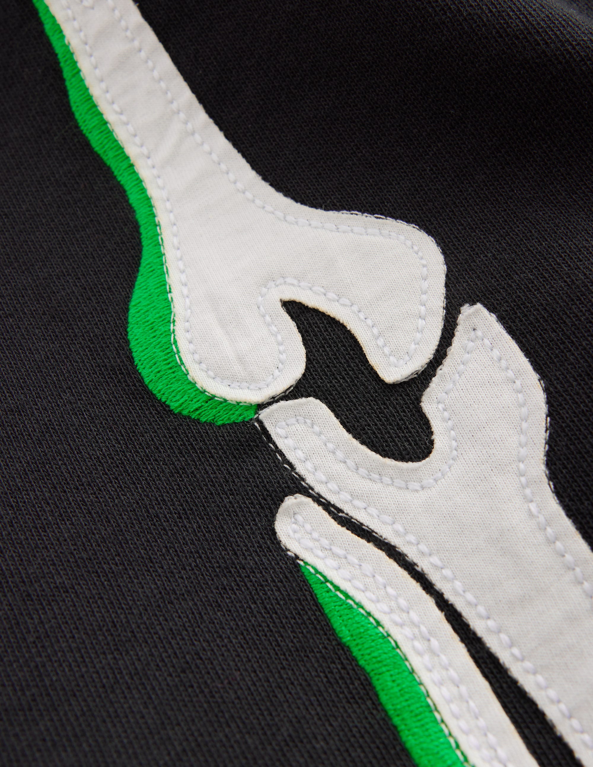 Halloween Glow Sweatpants-Shadow Grey Skeleton - Image 3