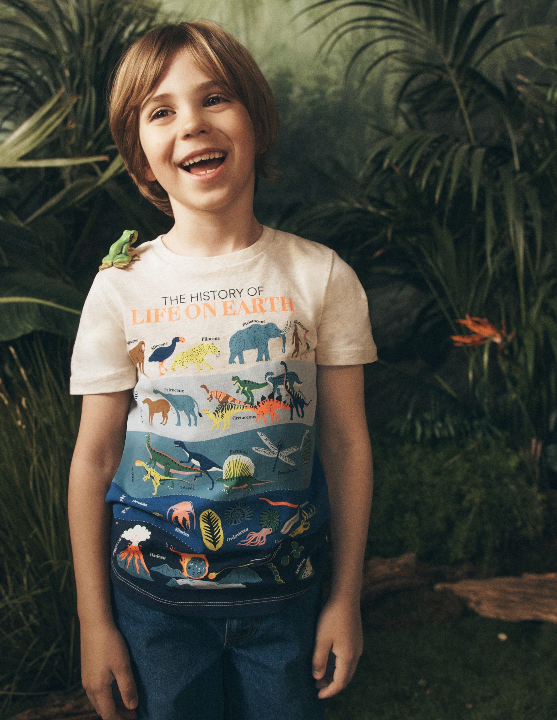 Glow-In-The-Dark T-shirt-Oatmeal Geologic-1