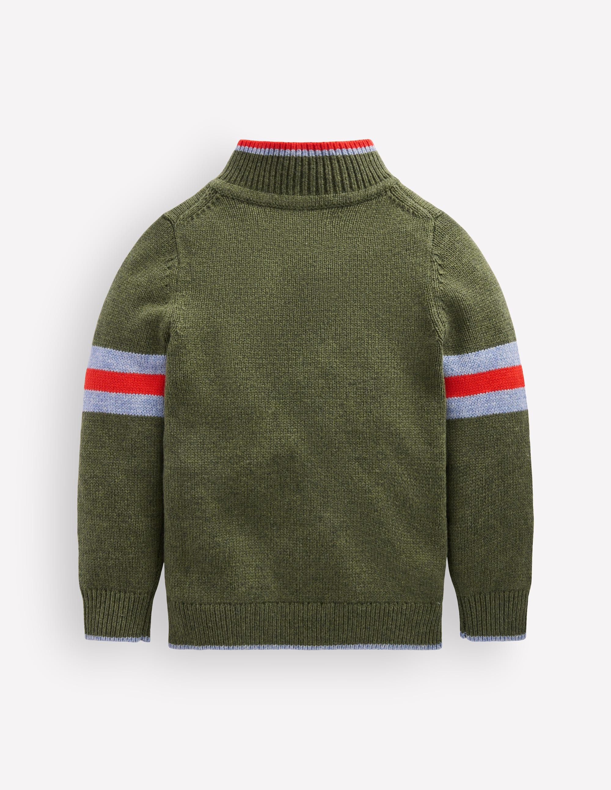 Heritage Half-Zip Sweater-Chive Marl - Image 4