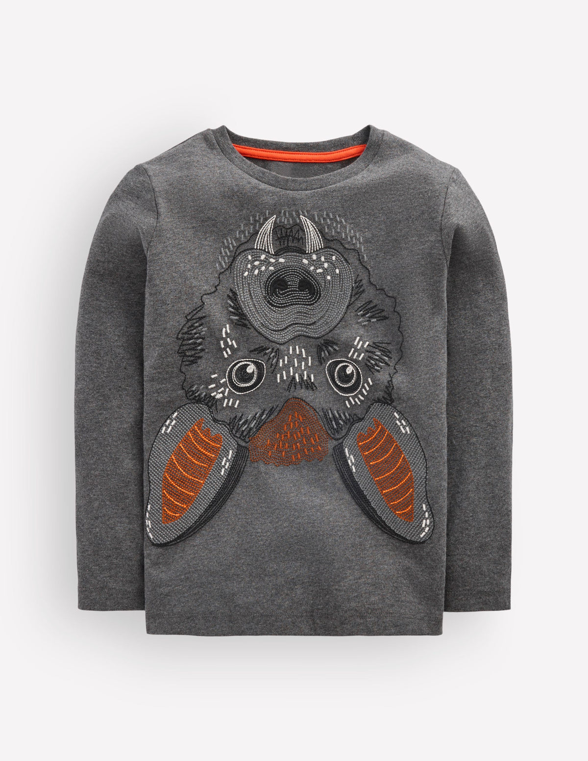 Glow Superstitch T-shirt-Shadow Grey Bat - Image 3