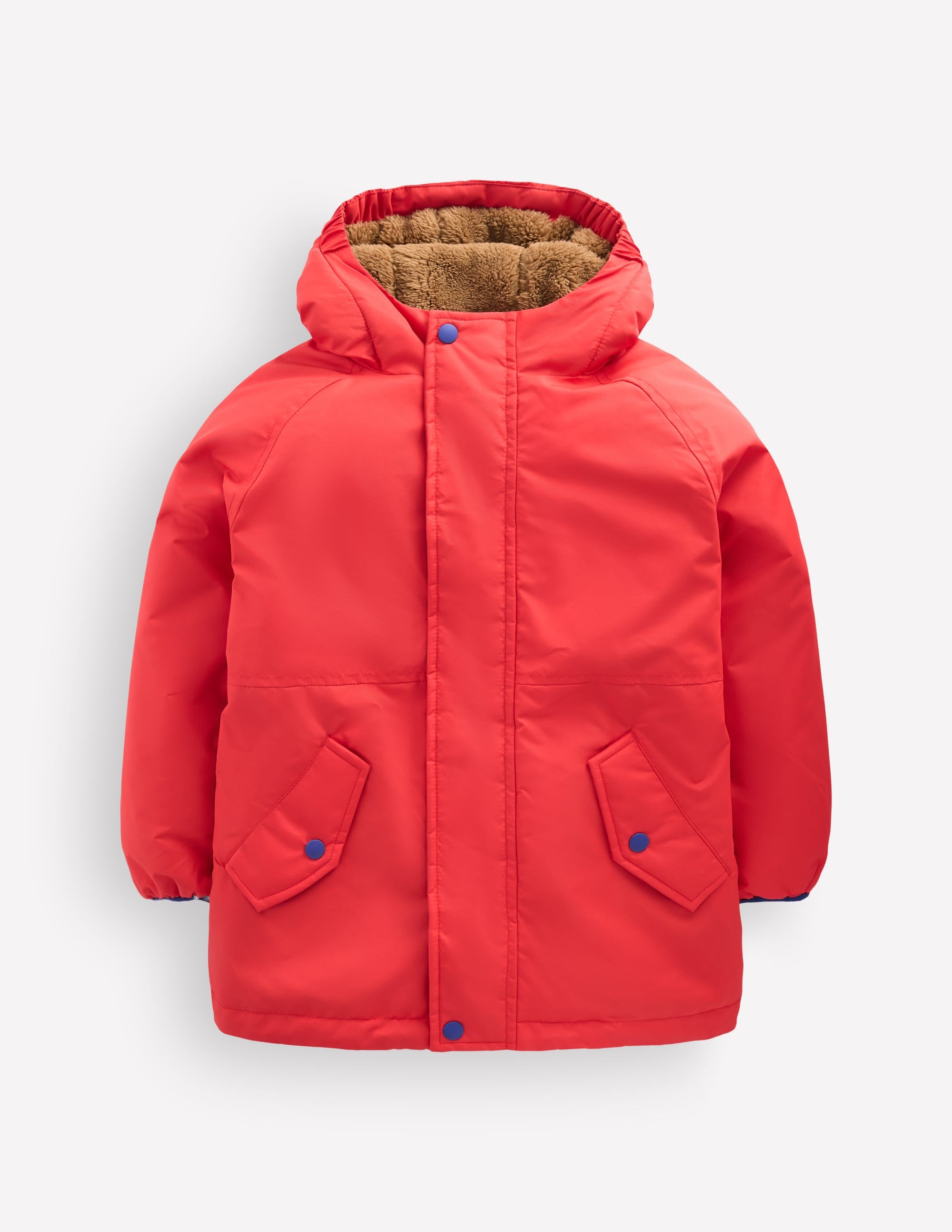 Borg Lined Anorak-RUBICONDO - Image 1