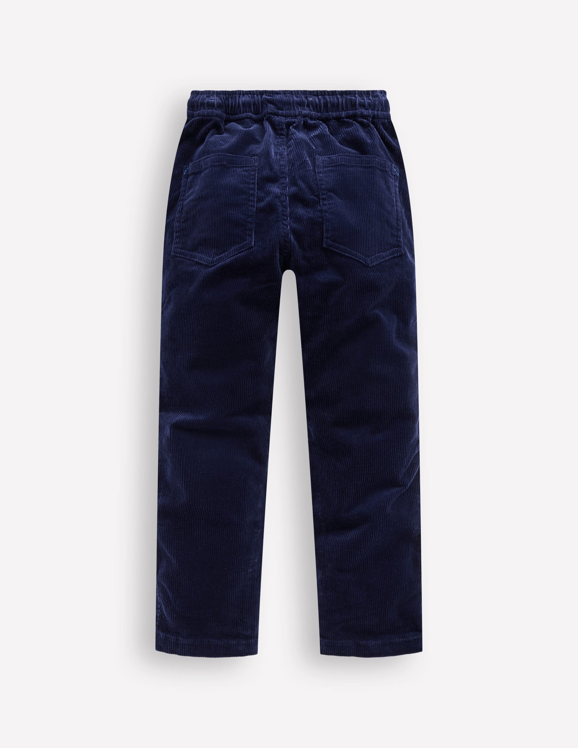 Slim Pull-on Pants-College Navy Cord - Image 2