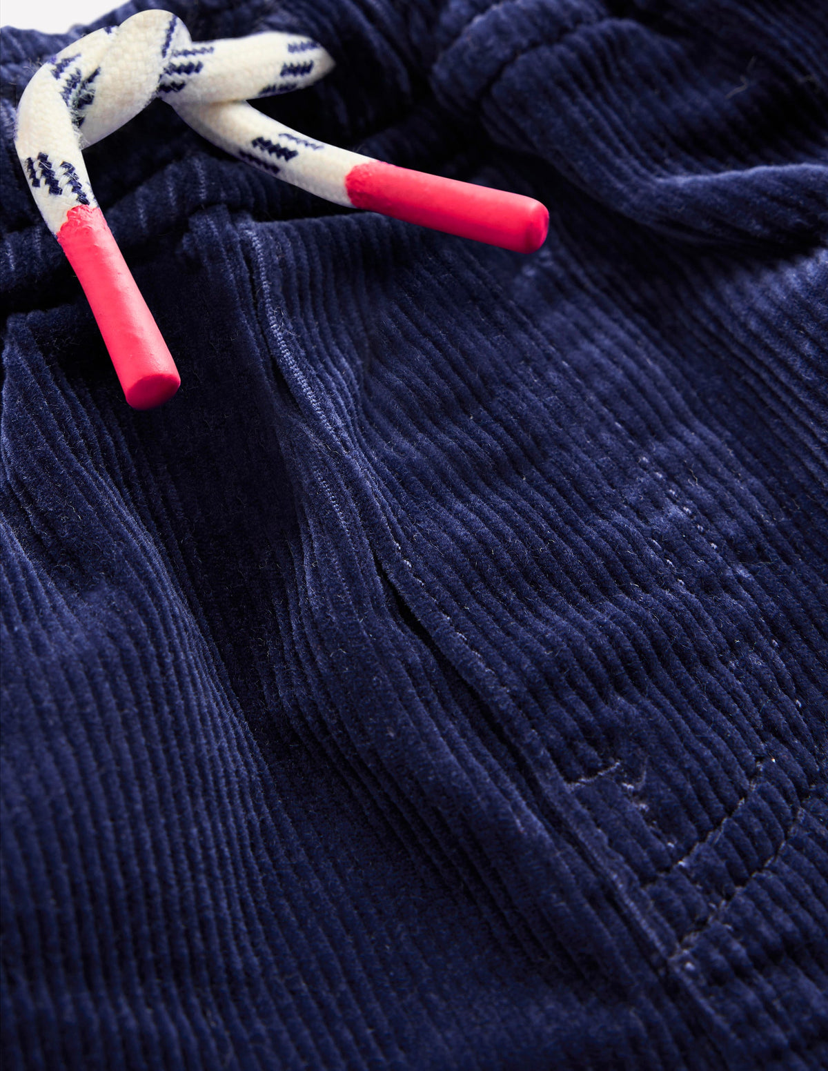 Slim Pull-on Pants-College Navy Cord - Image 3