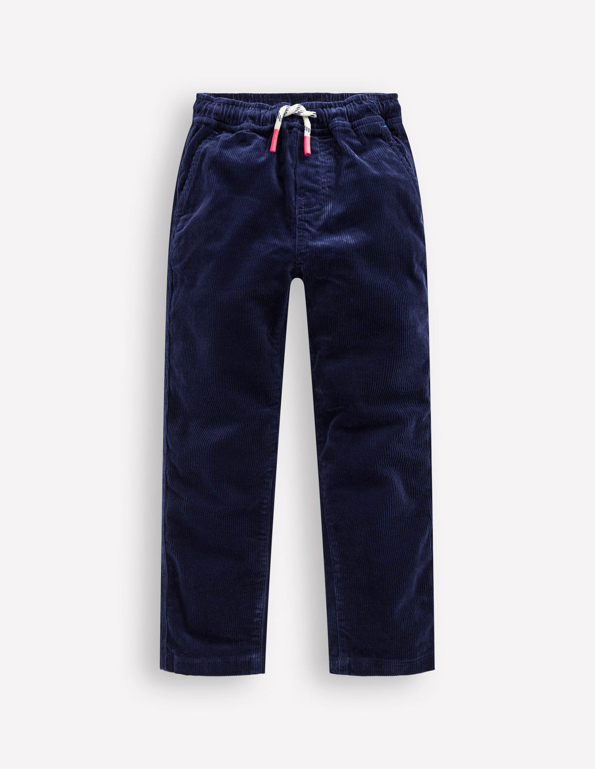 Slim Pull-on Pants-College Navy Cord - Image 1