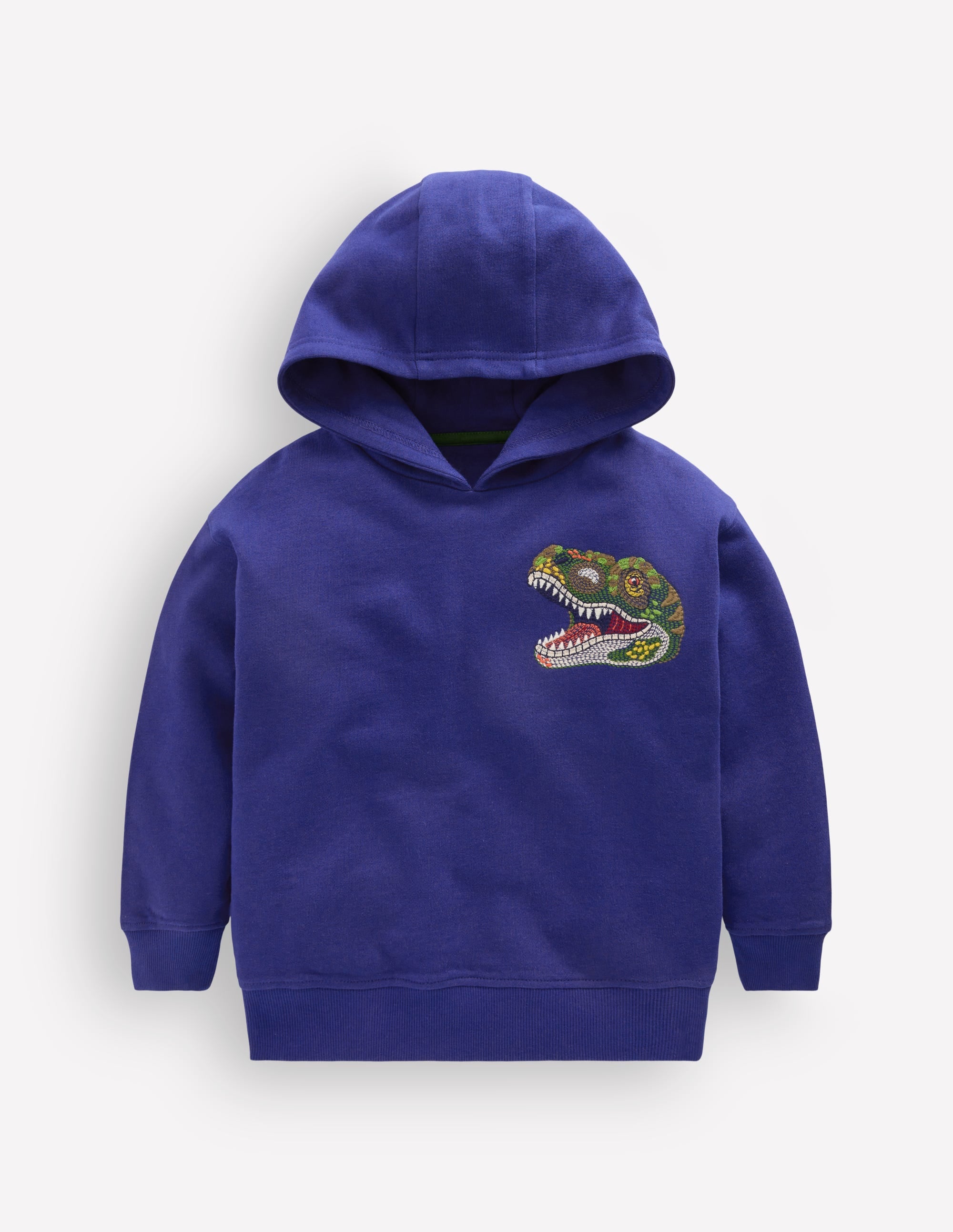 Superstitch Hoodie-Blue Dino - Image 1