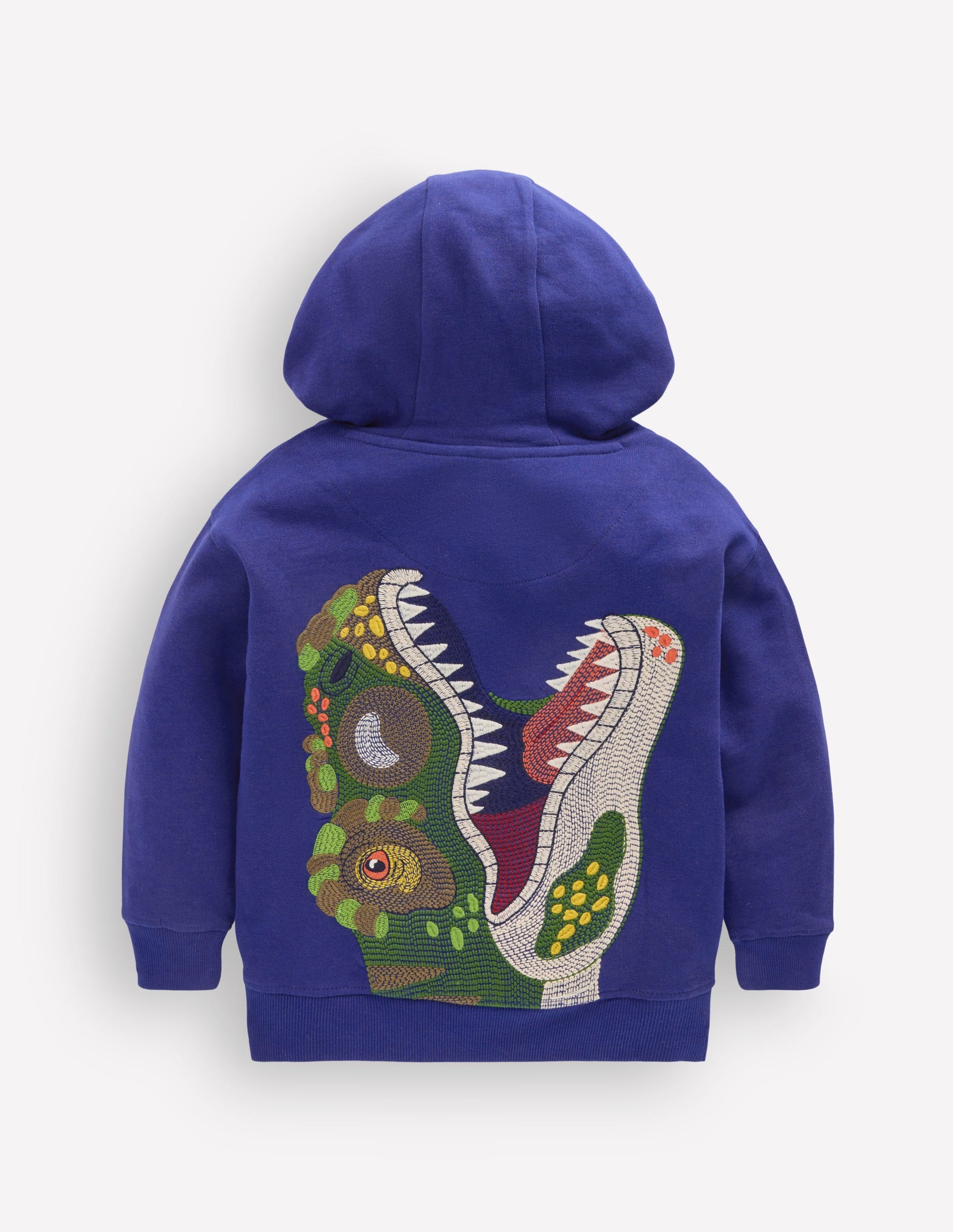 Superstitch Hoodie-Blue Dino-2