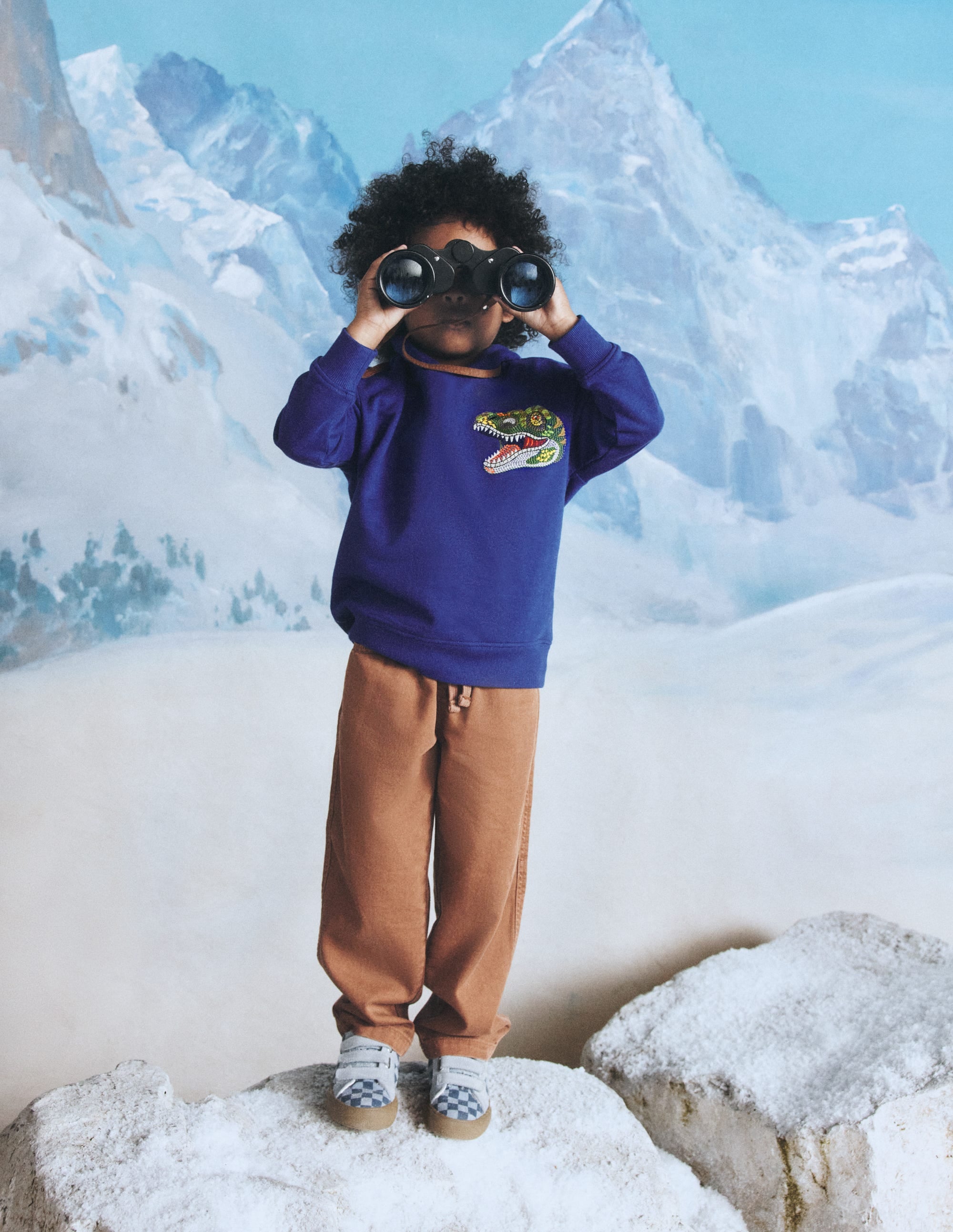 Superstitch Hoodie-Blue Dino - Image 1
