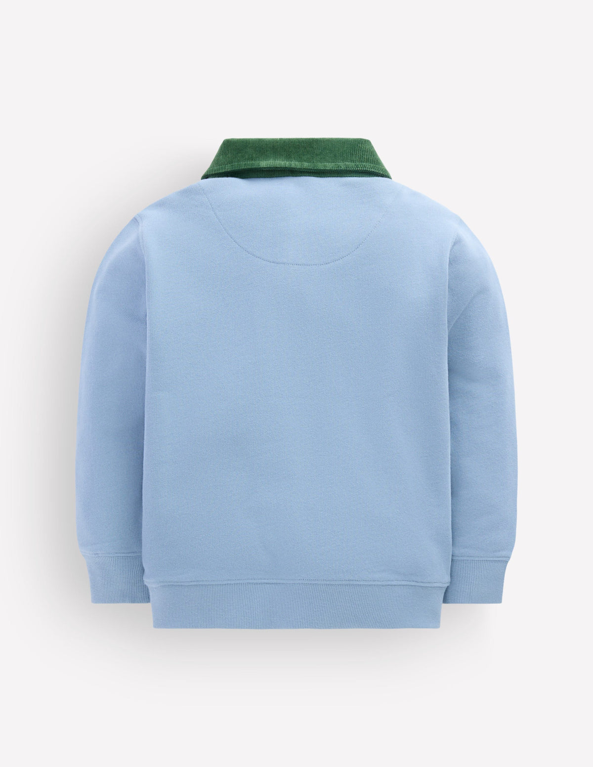 Smart Collared Sweatshirt-French Blue-2