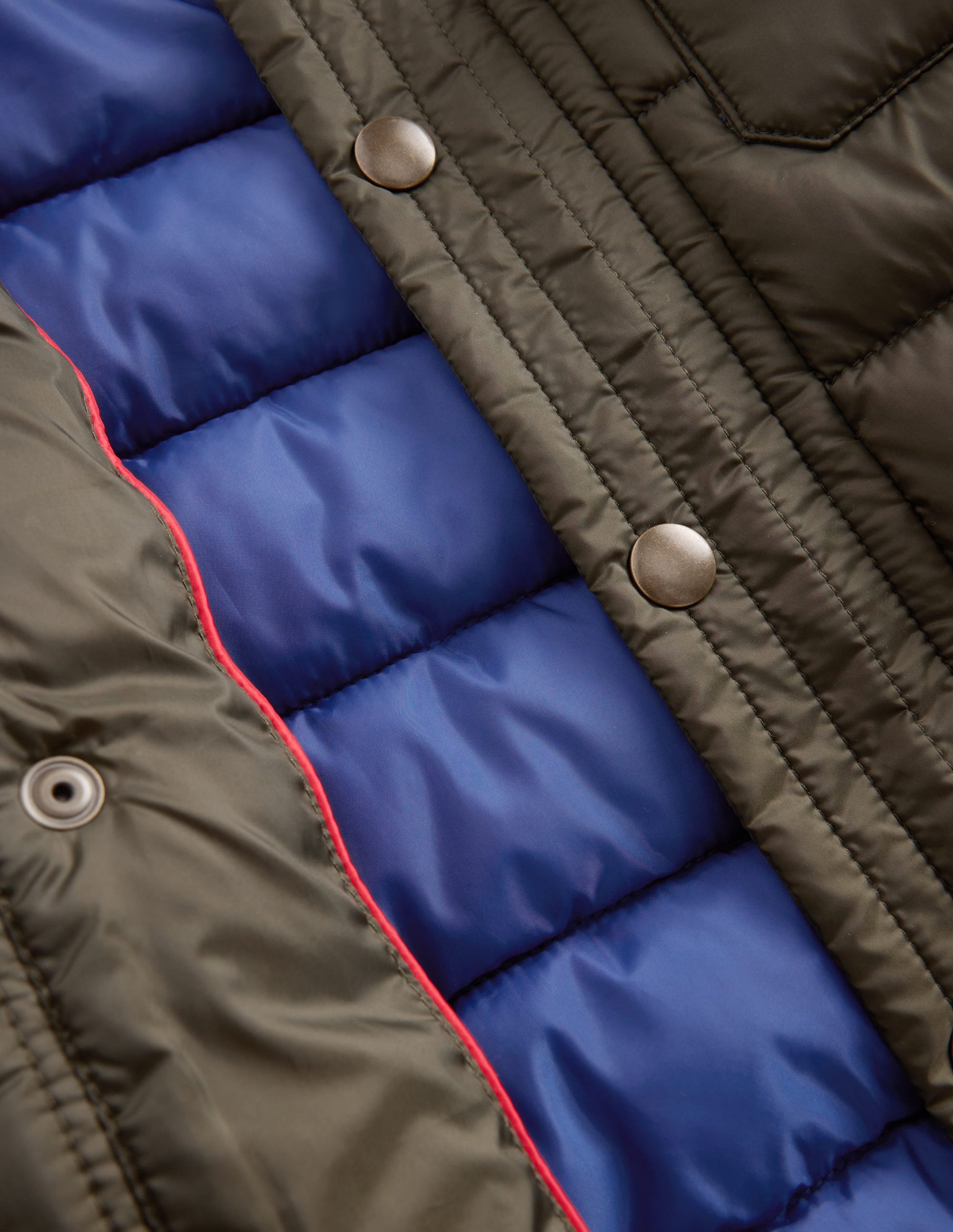 Smart Padded Jacket-Khaki-5