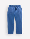 Garment Dye Sweatpants-Denim Blue