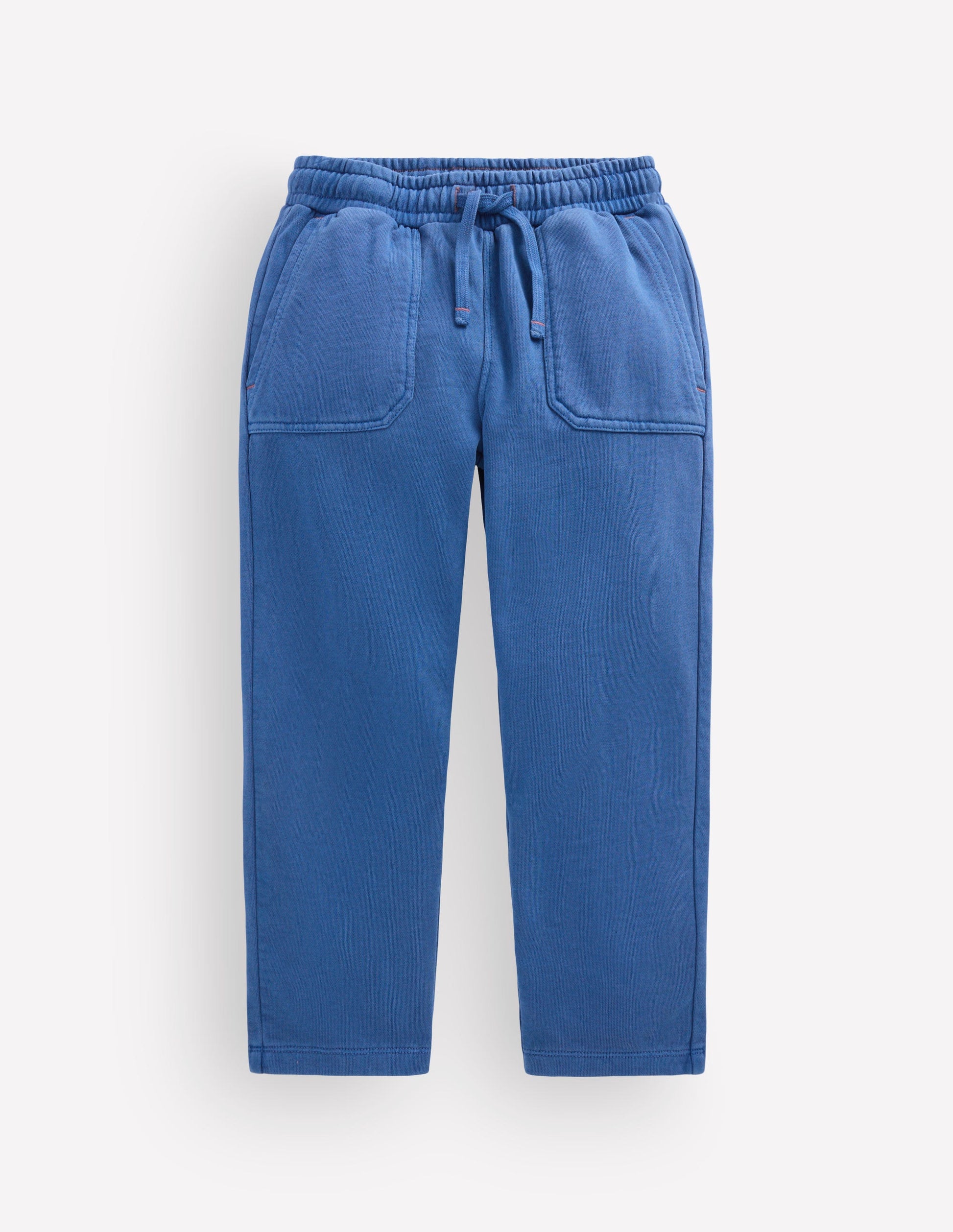 Garment Dye Sweatpants-Denim Blue-1