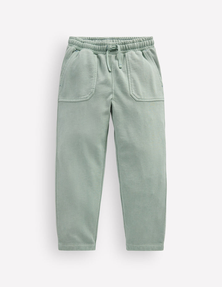 Garment Dye Sweatpants-Cornish Blue
