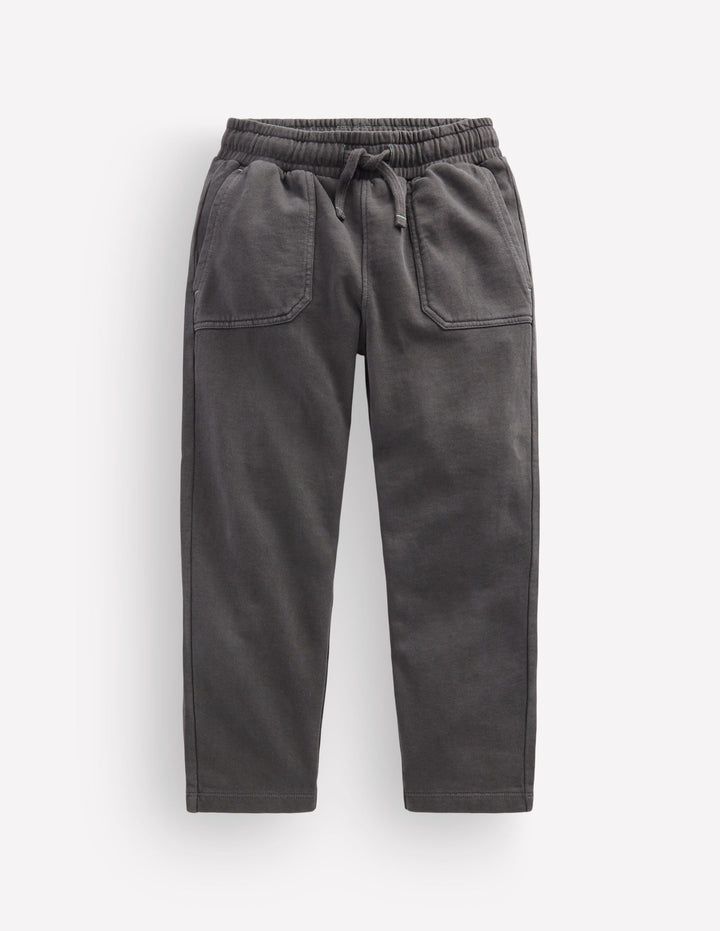 Garment Dye Sweatpants-Shadow Grey