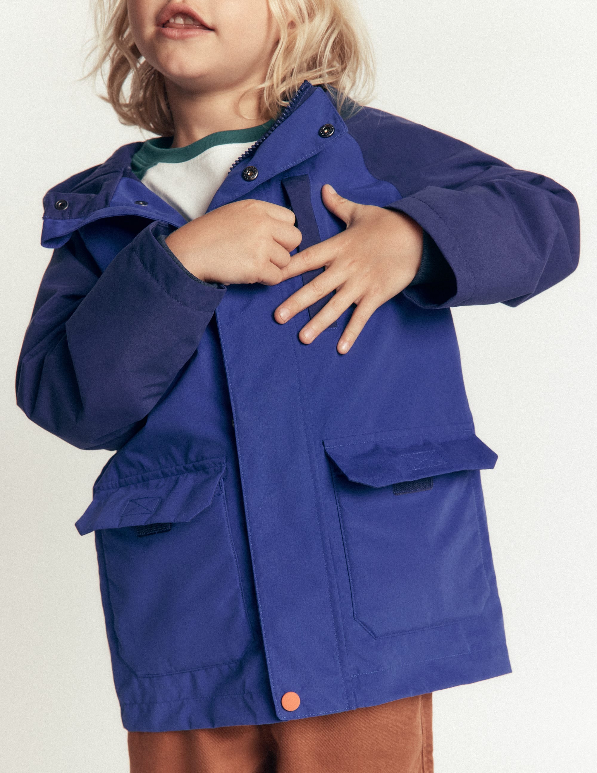 Waterproof Fisherman's Jacket-Mazarine Blue - Image 1