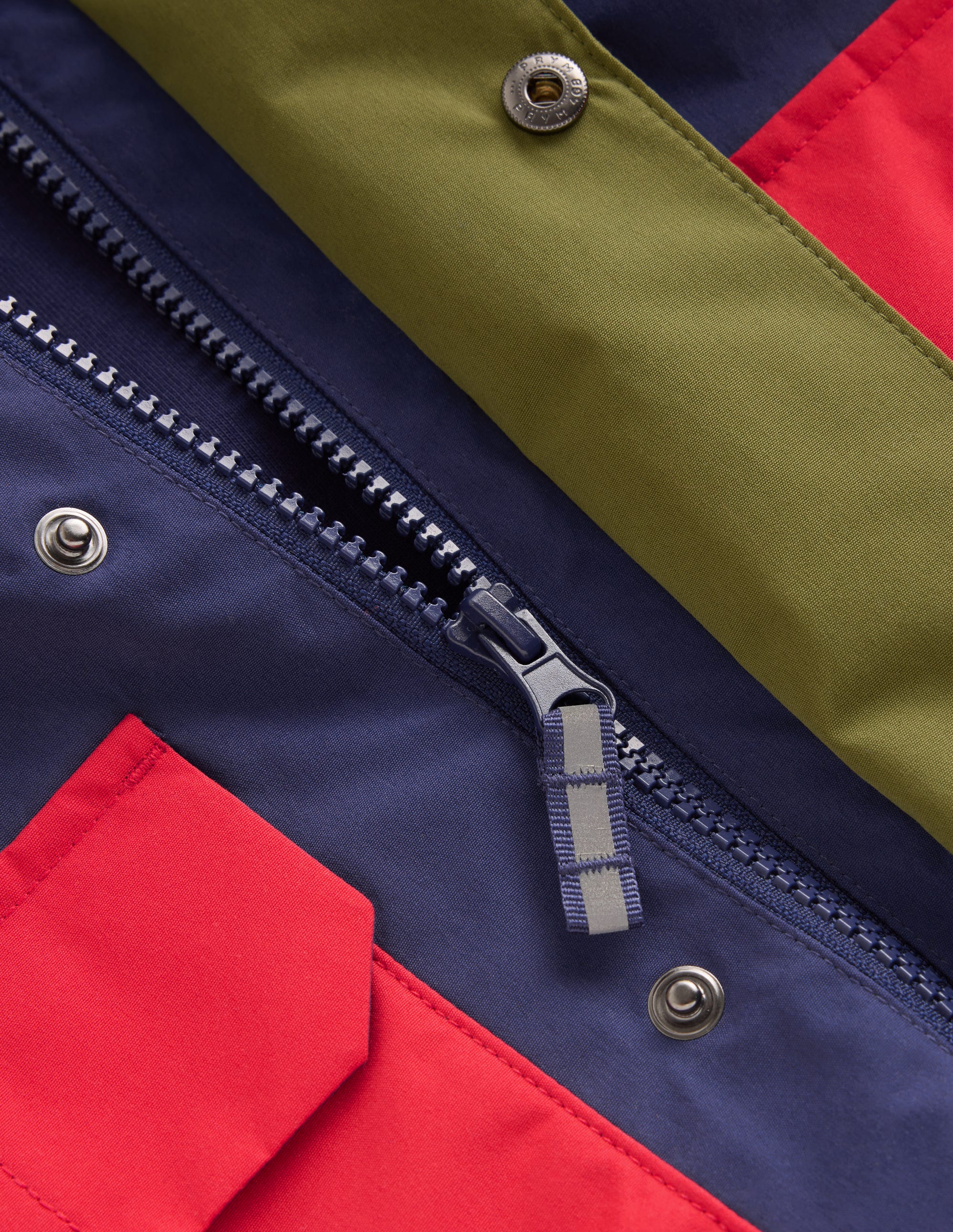 Waterproof Fisherman's Jacket-Colourblock - Image 8