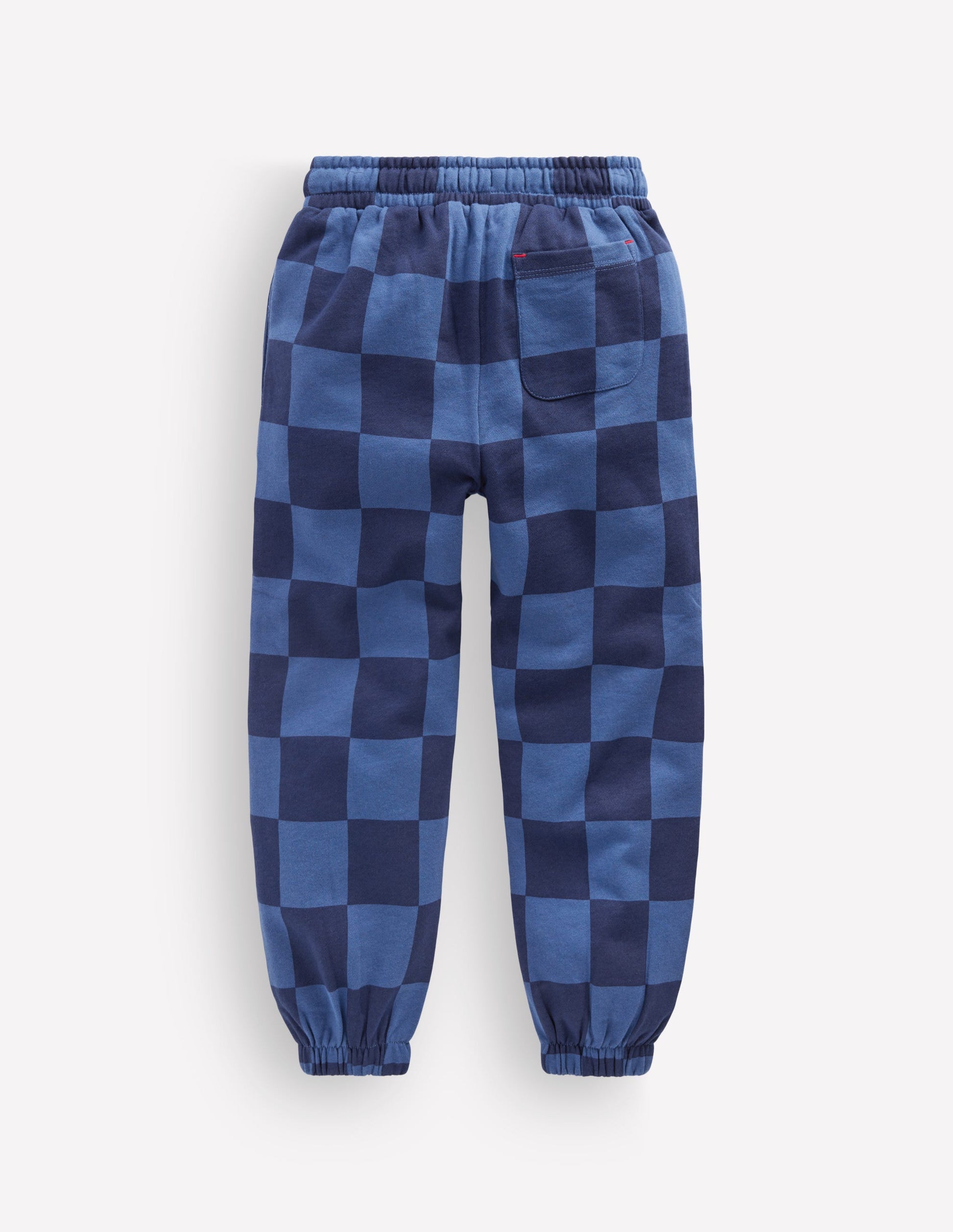 Relaxed Printed Sweatpants-College Navy / Denim Blue-2
