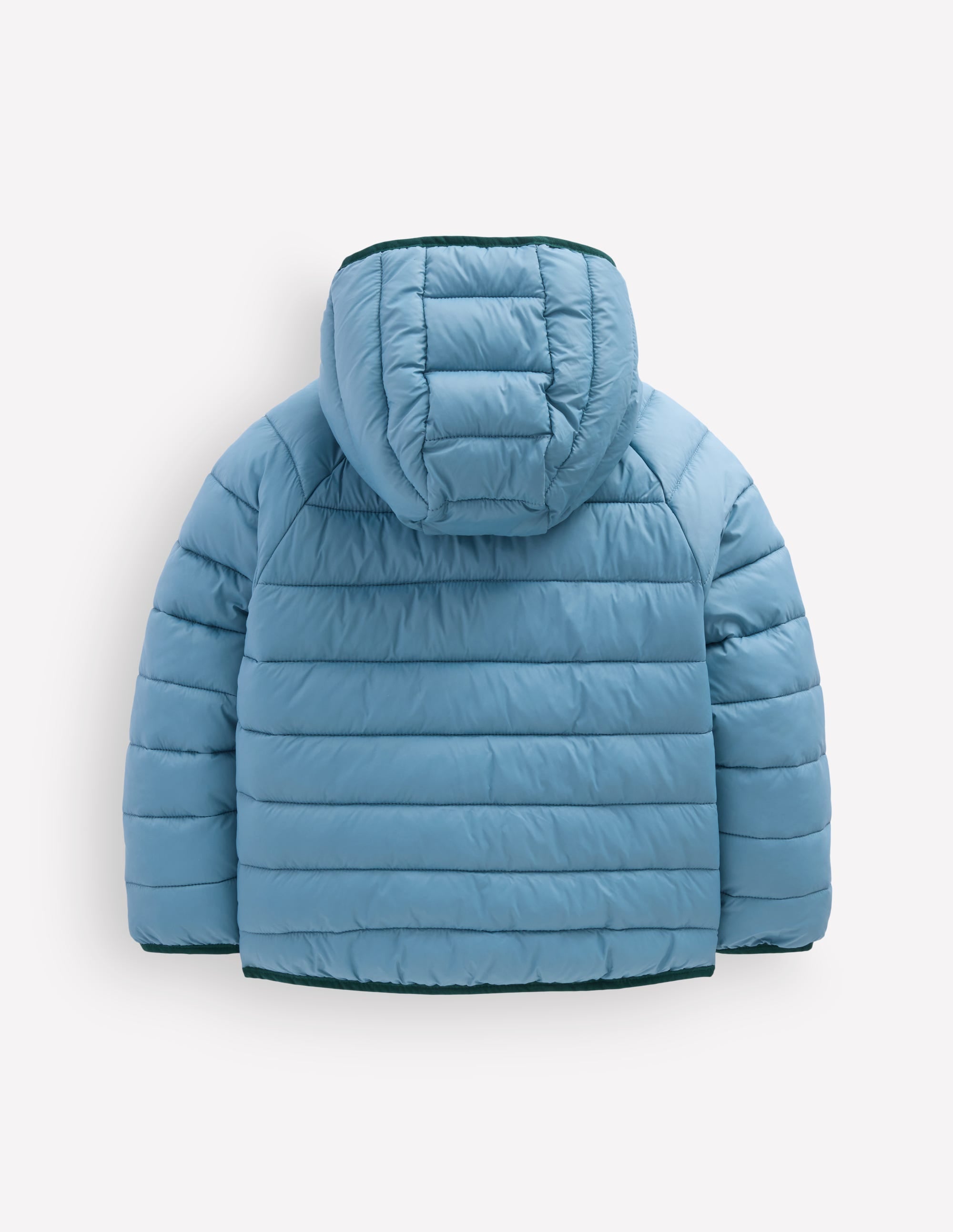 Pack-away Padded Jacket-Blue Aura - Image 5