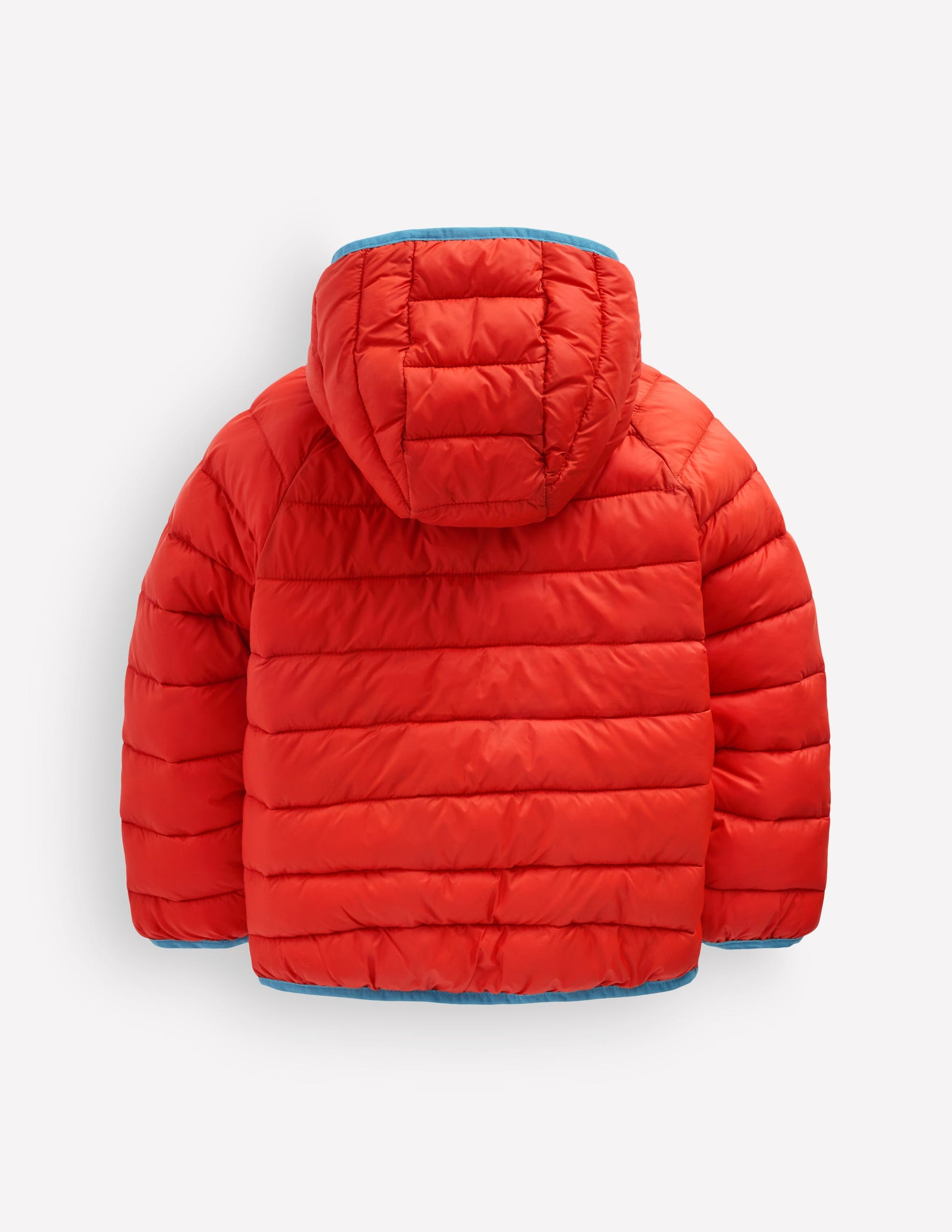 Pack-away Padded Jacket-Aurora Red-2